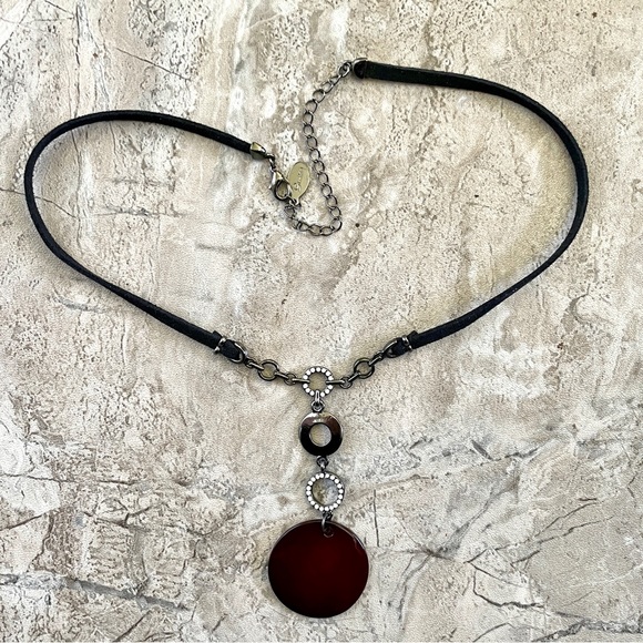 Polished Wood Necklace - Picture 2 of 4